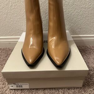 NEW - Tan Mocha Patent - BP - Size 13